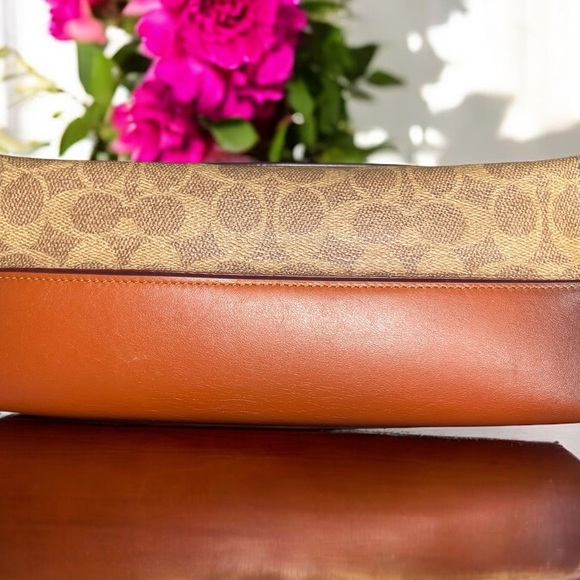 Coach Parker in Colorblock Signature Canvas - Picture 5 of 9